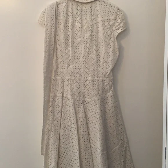 INC International Concepts White Lace Sheath Dress - Picture 3 of 3